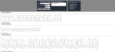 ASCII-Art online Erstellen